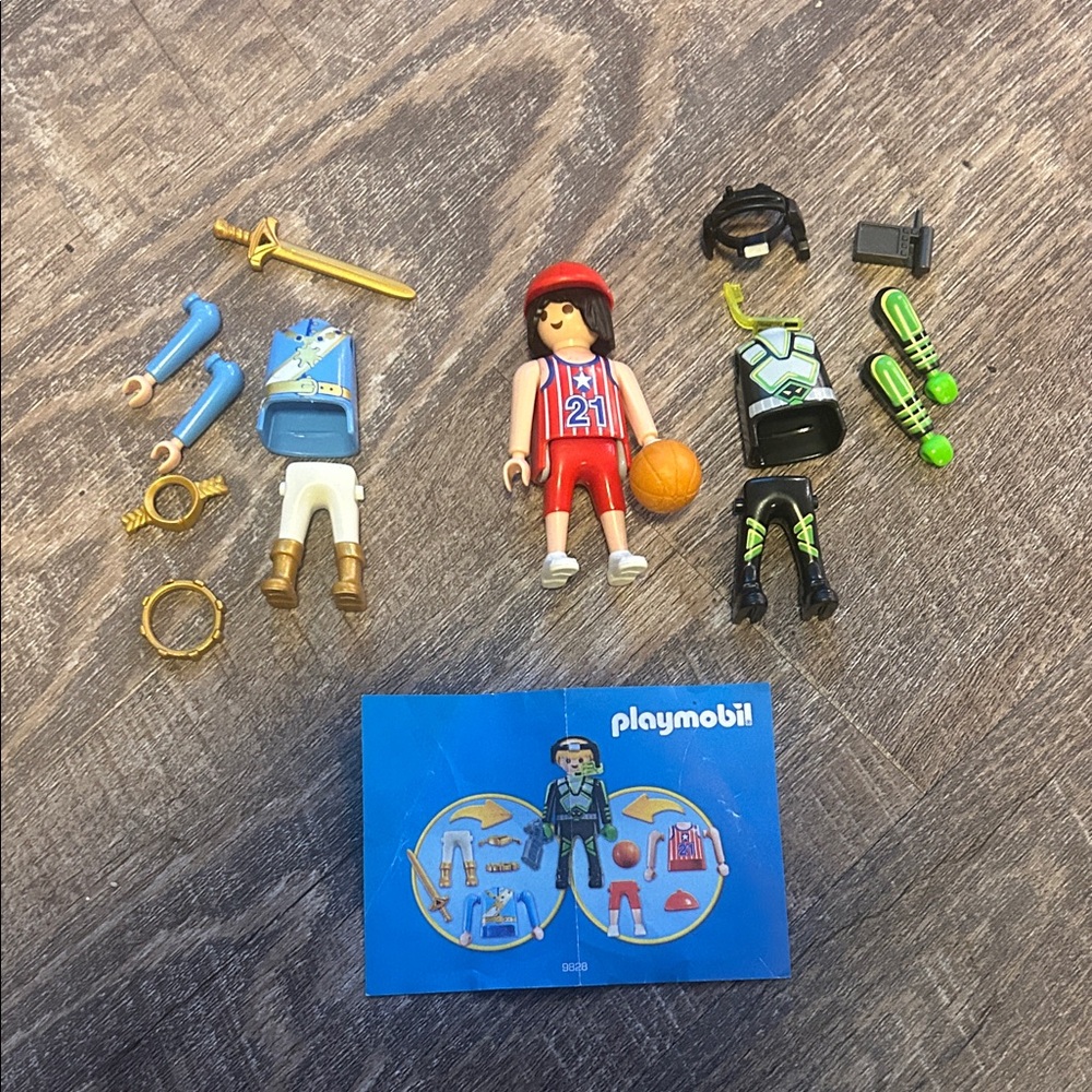 Playmobil Figure; interchangeable…
